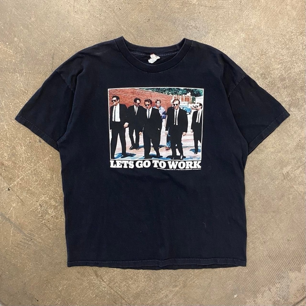 Vintage Reservoir Dogs Quentin Tarantino Move Promo Lions Gate T-Shirt Size XL